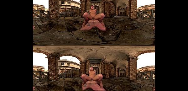  EvilEyeVR - Italian Village with busty village girl Blair Williams